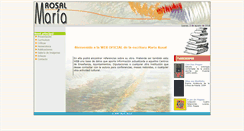 Desktop Screenshot of mariarosal.com